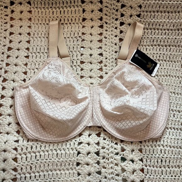 Wacoal Visual Effects Minimizer Bra Color Sand Size 34H NWT - Picture 3 of 8